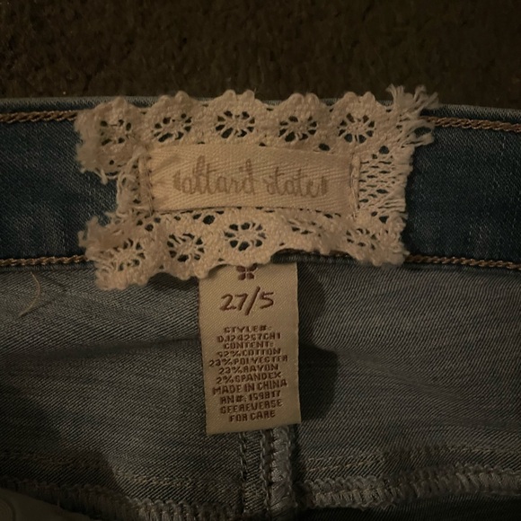 (NWT) Altar’d State Denim Flare Pants - Picture 2 of 3
